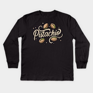 National Pistachio Day – February Kids Long Sleeve T-Shirt